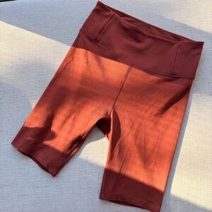 FLOAT Ultralight Bike Short in Mahogany color